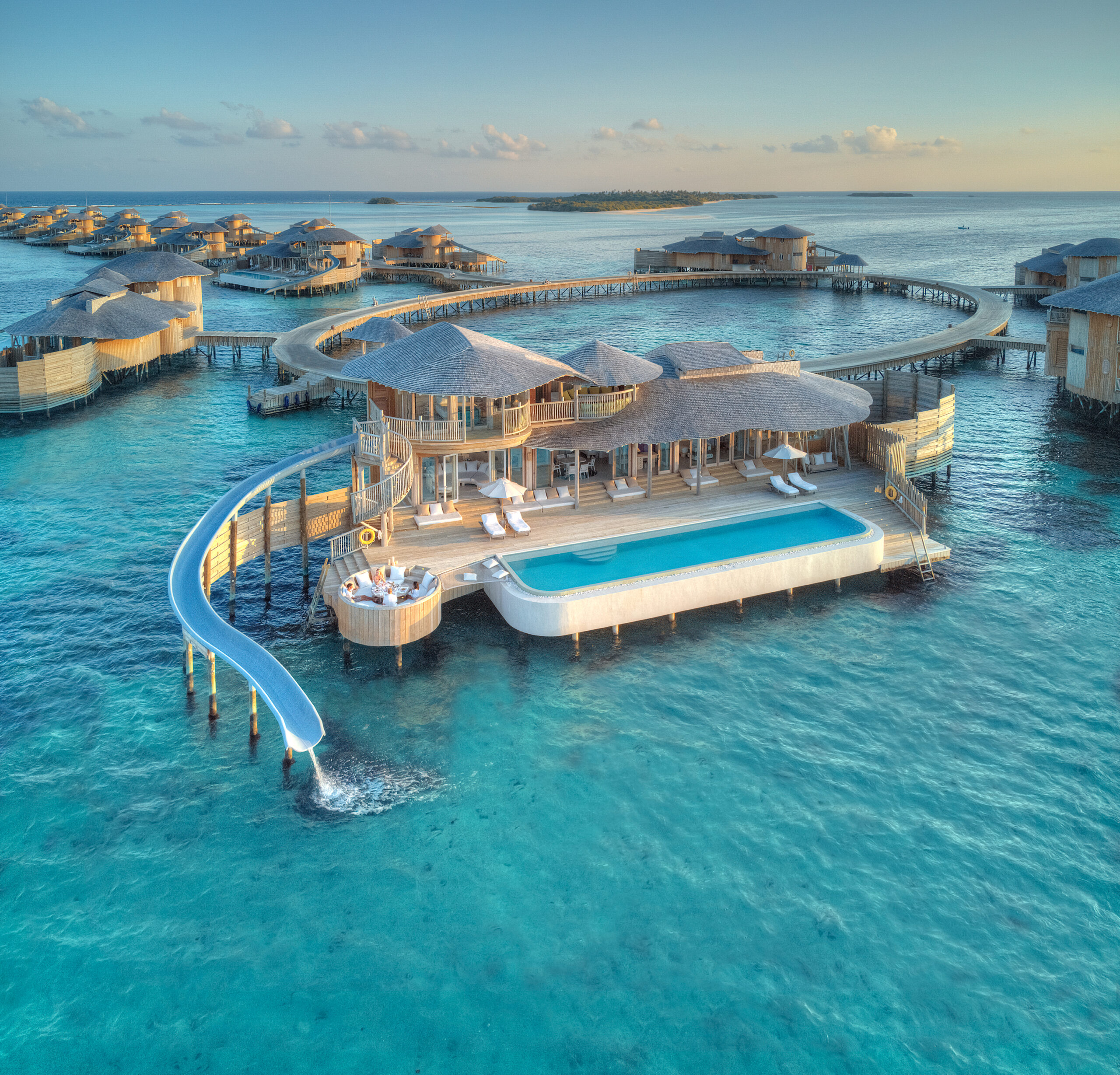 Soneva Jani – Two Bedroom Water Reserve with Slide
