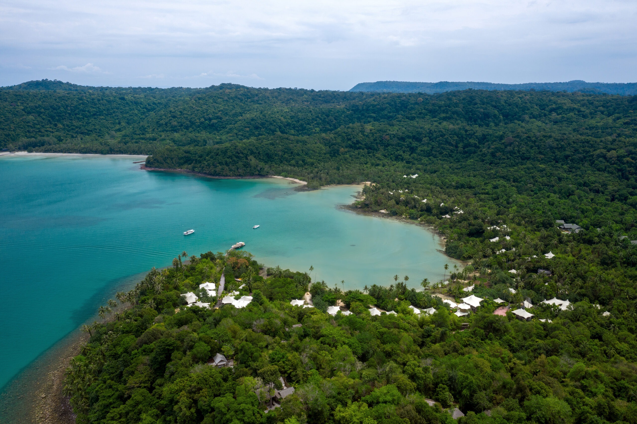 Soneva Kiri – Aerial View of the Resort