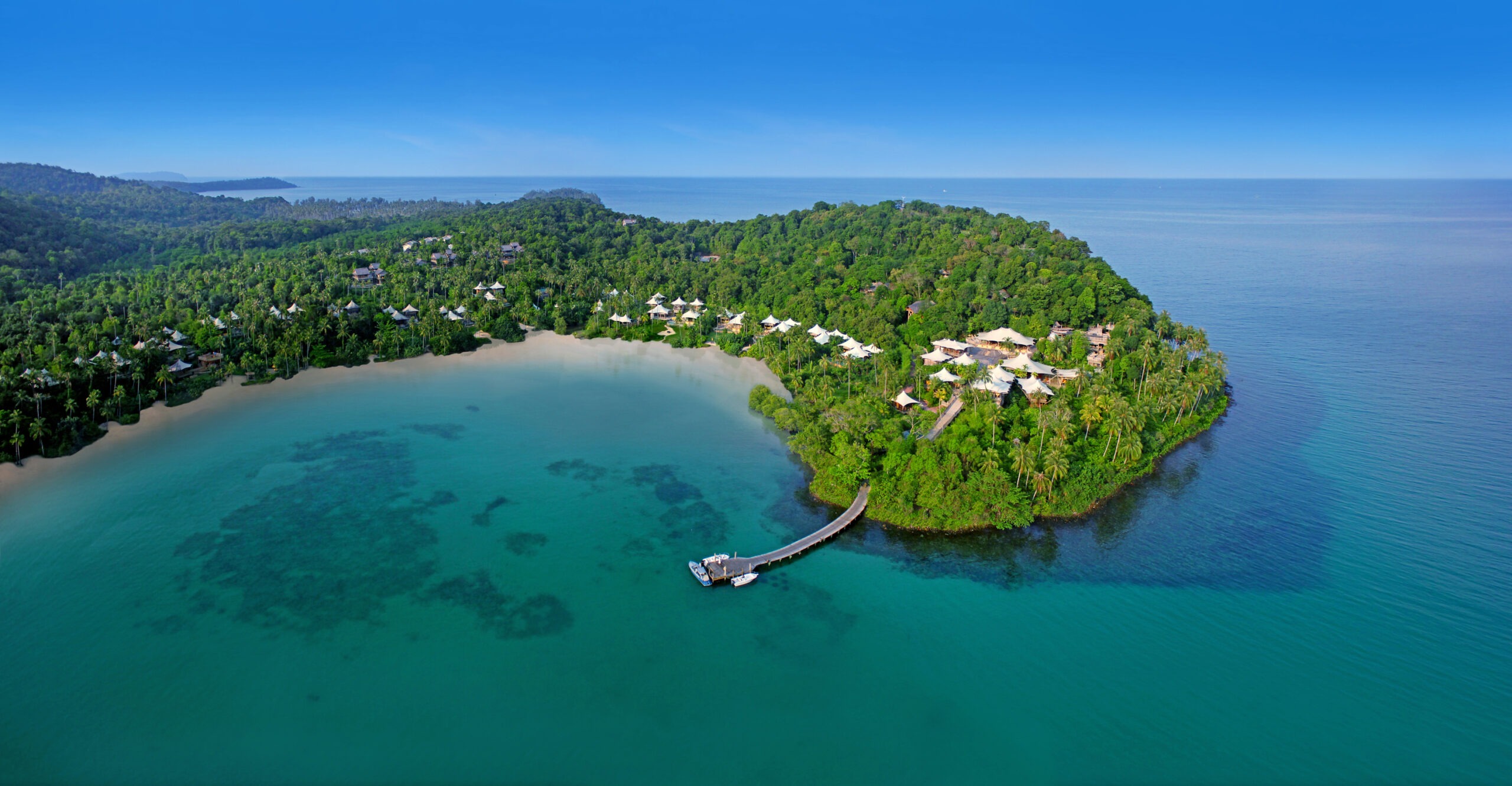 Soneva Kiri – Aerial image